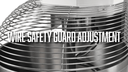 Adjusting the Wire Safety Guard on Sunmix Spiral Dough Mixers - Pizza Solutions