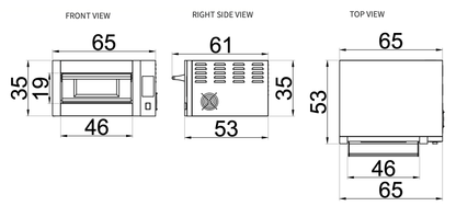 450˚C Sud Forni Spinello - Small Commercial Neapolitan Pizza Oven - Biscotto Floor - Pizza Solutions