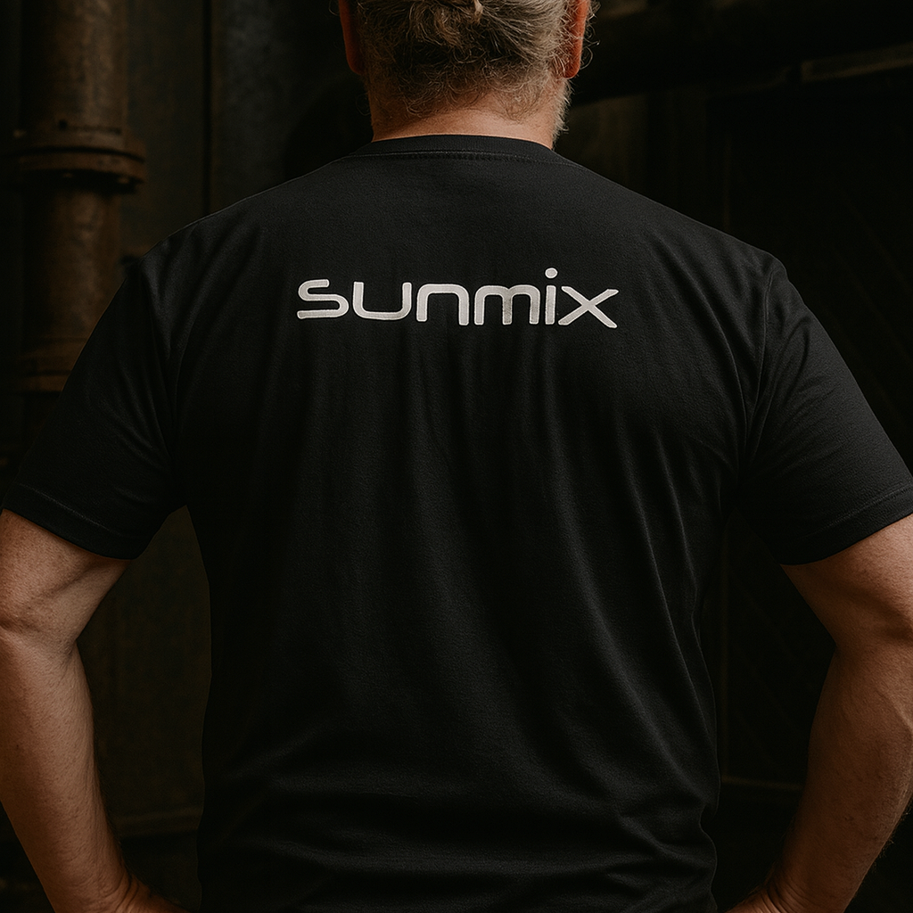 Unisex Sunmix Evo Short Sleeve T-Shirt - Black