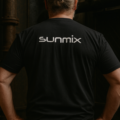 Unisex Sunmix Evo Short Sleeve T-Shirt - Black