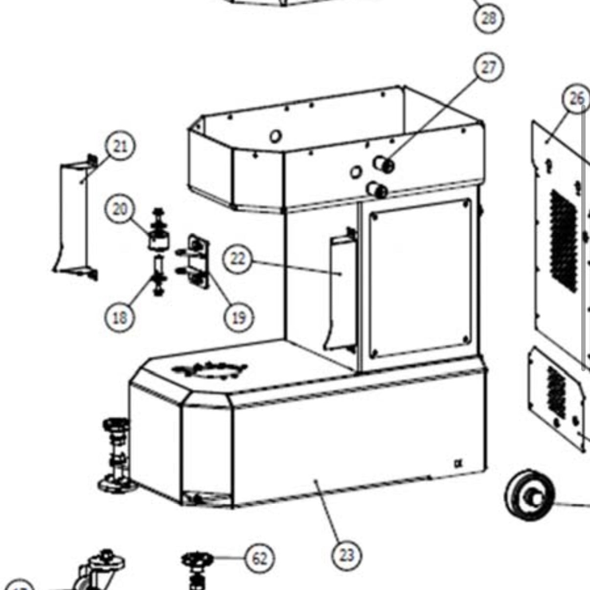 Top/Classic/Queen 30/40 Roller Assembly