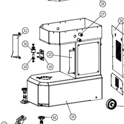 Top/Classic/Queen 30/40 Roller Assembly
