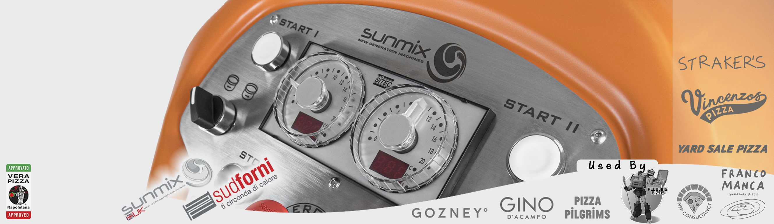 Pizza Solutions Main Banner, Franco Mance, Yard Sale, Pizza Pilgrims