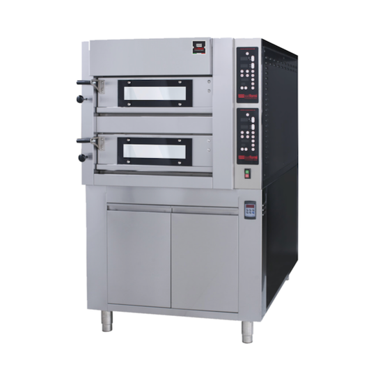 Sud Forni Topazio Twin Deck - 500˚C - 8 pizza - Pizza Oven