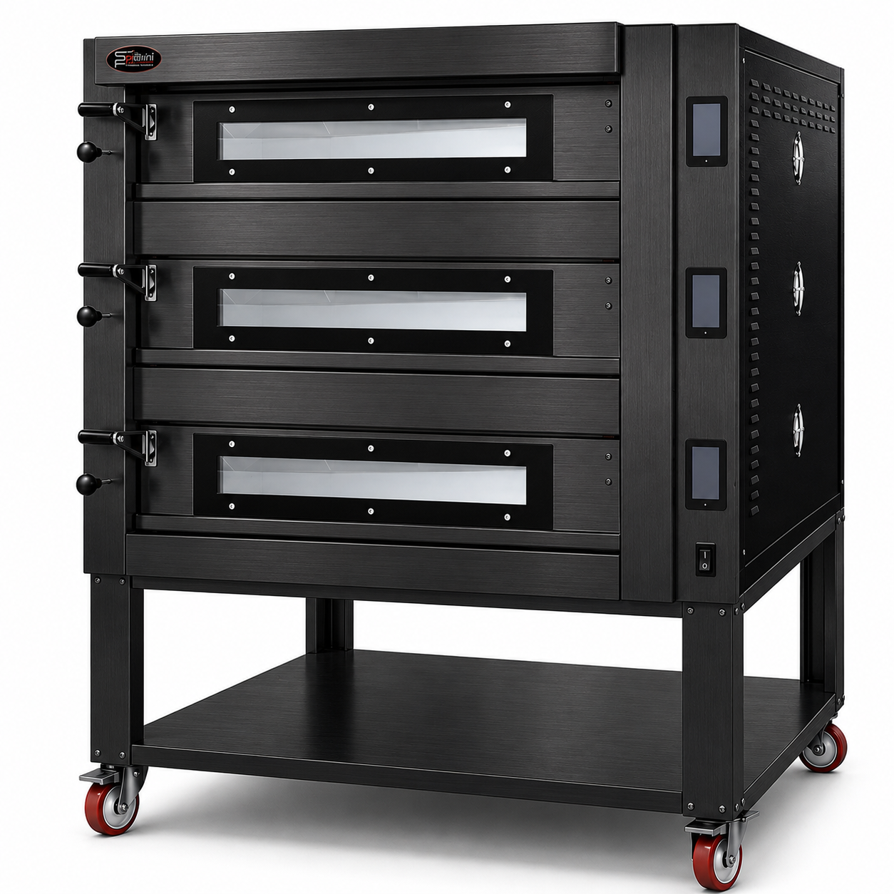 Sud Forni Topazio Triple Deck - 12x33cm Pizza - 500˚C - Pizza Oven - ZN3-75E