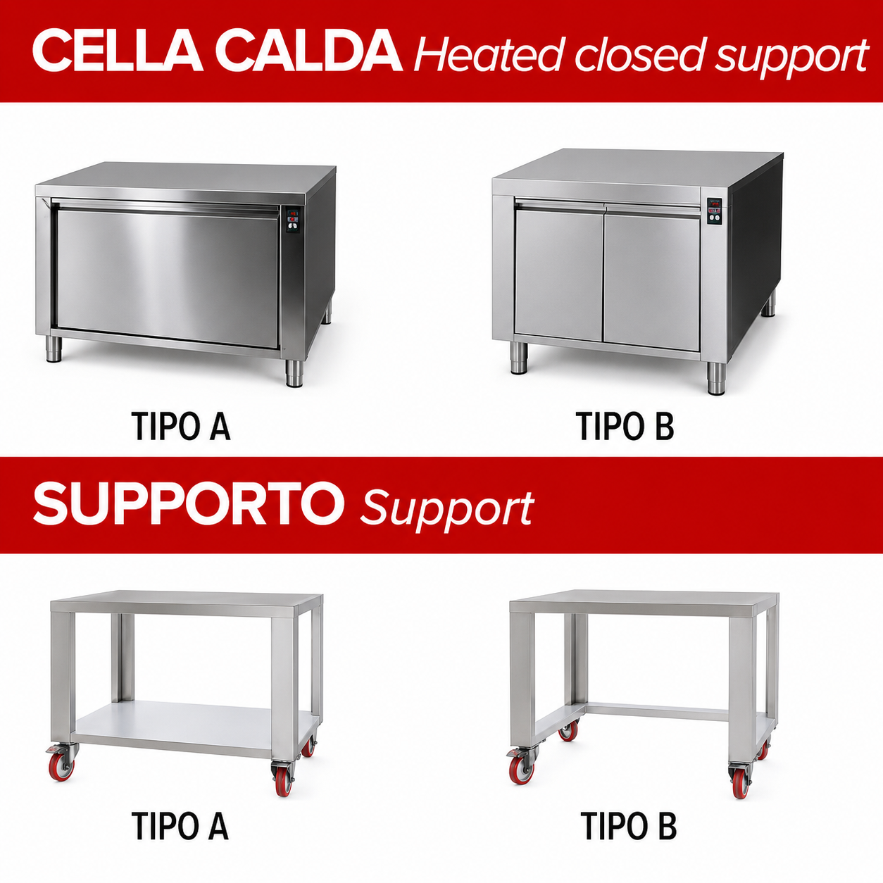 Sud Forni Zaffiro - Twin Deck - =12x33cm Pizza - 500˚C - Pizza Oven - ZN-80 - Expandable