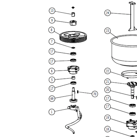 Classic, Top Line, Queen Spiral Shaft - Pizza Solutions