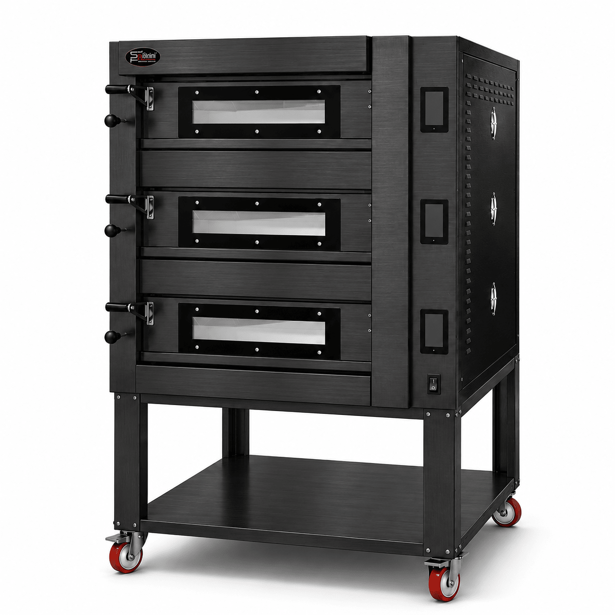 Sud Forni Topazio Triple Deck - 12x30cm Pizza - 500˚C - Pizza Oven - ZN3-65 - Pizza Solutions