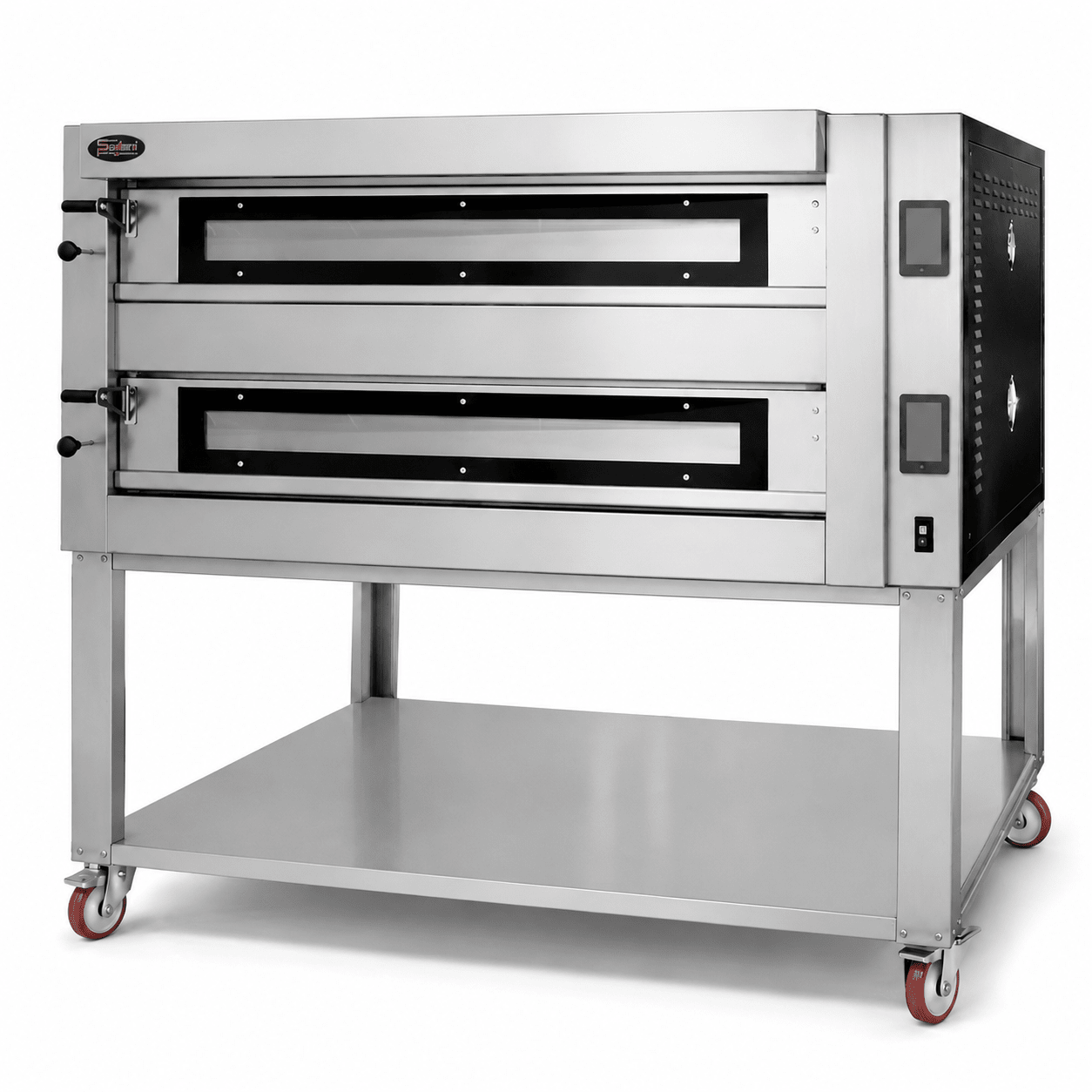 Sud Forni Topazio Twin Deck - 12x30cm Pizza - 500˚C - Pizza Oven - ZN2-75 - Pizza Solutions