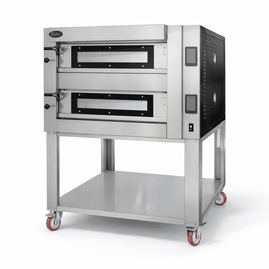 Sud Forni Topazio Twin Deck - 12x30cm Pizza - 500˚C - Pizza Oven - ZN2 - 75 - Pizza Solutions
