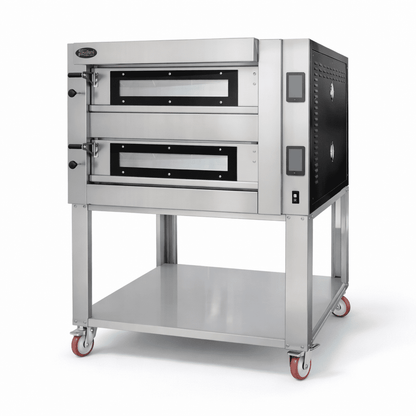Sud Forni Topazio Twin Deck - 12x30cm Pizza - 500˚C - Pizza Oven - ZN2 - 75 - Pizza Solutions