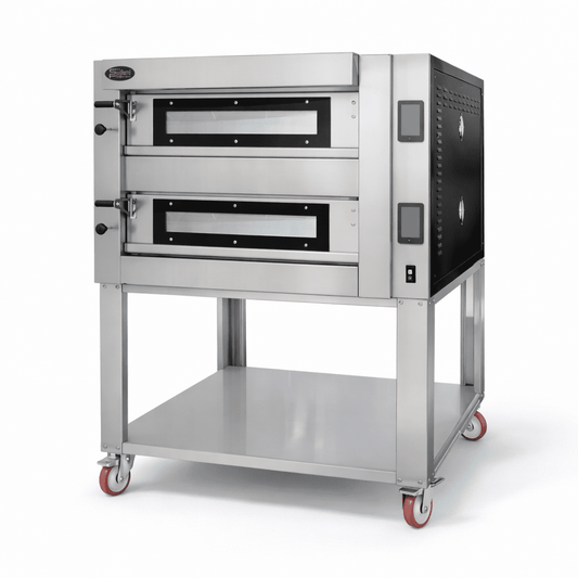 Sud Forni Topazio Twin Deck - 12x30cm Pizza - 500˚C - Pizza Oven - ZN2 - 75 - Pizza Solutions
