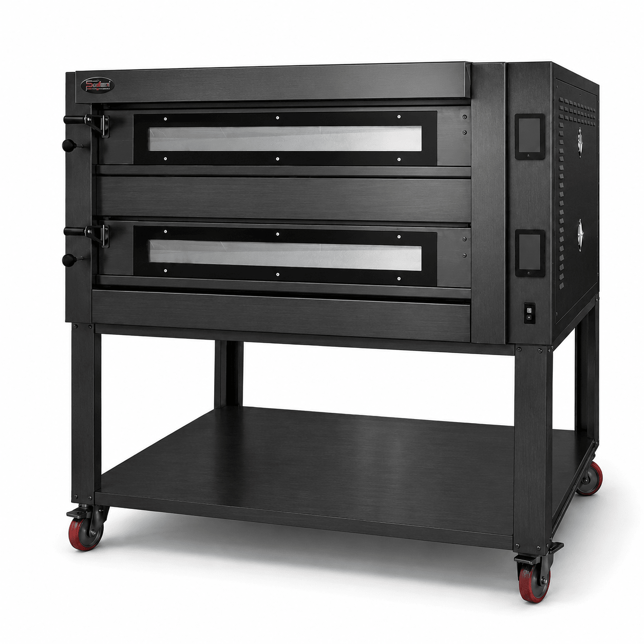 Sud Forni Topazio Twin Deck - 12x30cm Pizza - 500˚C - Pizza Oven - ZN2-75 - Pizza Solutions