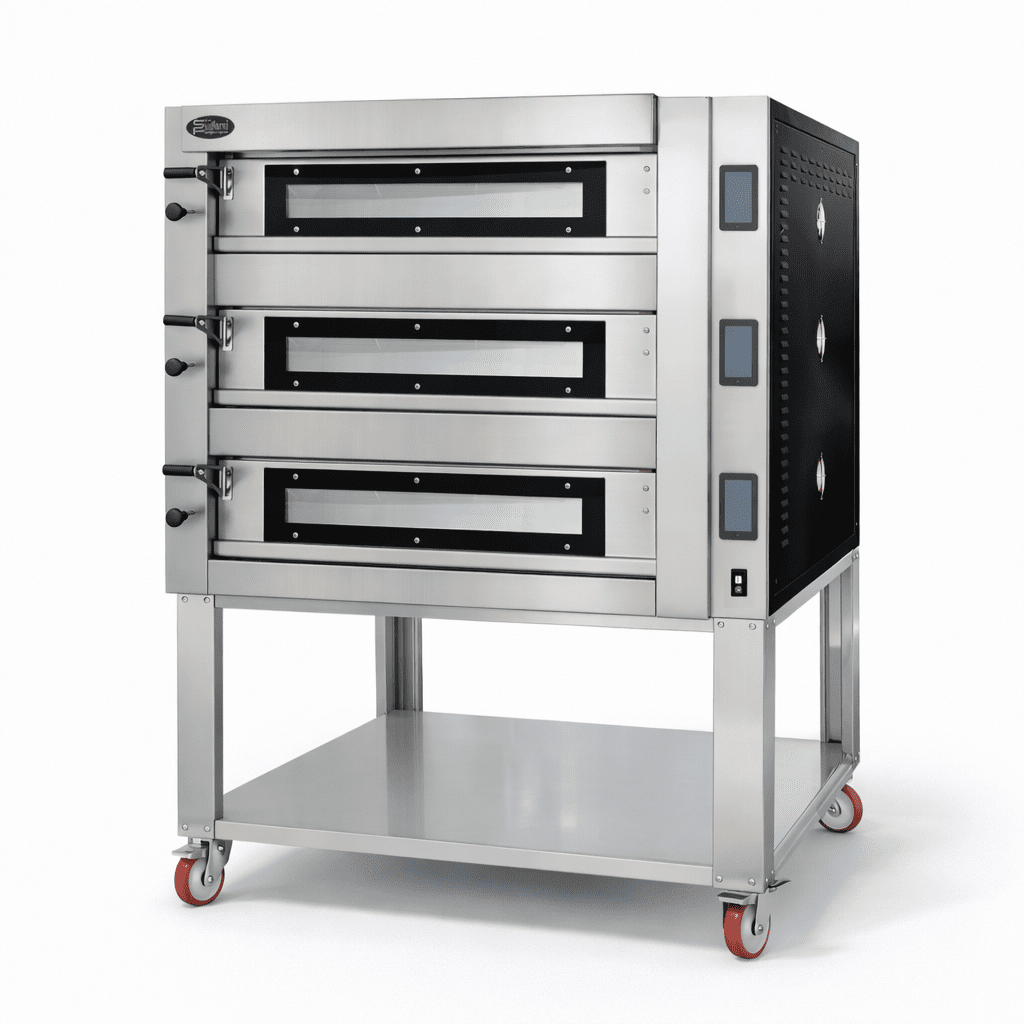 Sud Forni Topazio Twin Deck - 12x30cm Pizza - 500˚C - Pizza Oven - ZN2 - 75 - Pizza Solutions