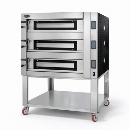 Sud Forni Topazio Twin Deck - 12x30cm Pizza - 500˚C - Pizza Oven - ZN2 - 75 - Pizza Solutions
