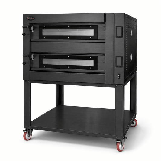 Sud Forni Topazio Twin Deck - 8x30cm Pizza - 500˚C - Pizza Oven - ZN2-65 - Pizza Solutions