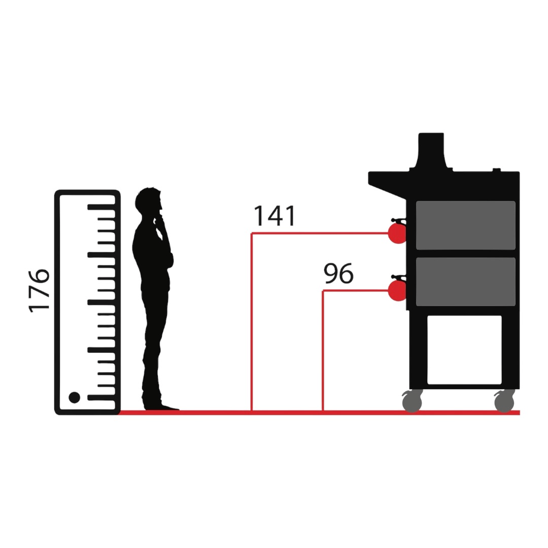 Sud Forni Zaffiro - 500˚C - 9 Pizza Oven - Expandable - Pizza Solutions