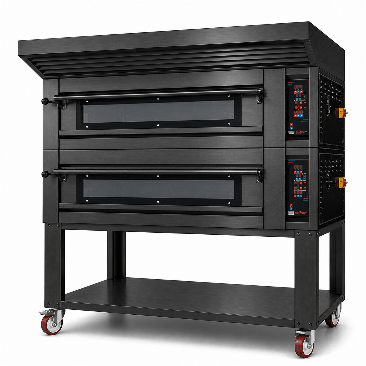 Sud Forni Zaffiro - Twin Deck - 18x30cm Pizza - 500˚C - Pizza Oven - ZN-95E - Expandable - Pizza Solutions