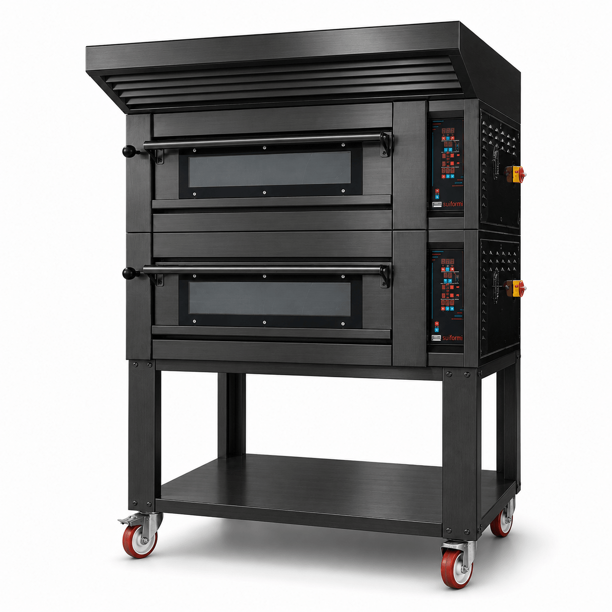 Sud Forni Zaffiro - Twin Deck - 8x30cm Pizza - 500˚C - Pizza Oven - ZN-65 - Expandable - Pizza Solutions
