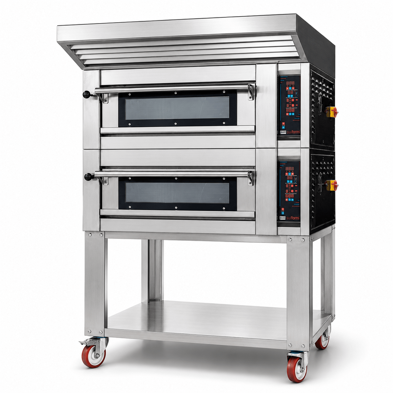 Sud Forni Zaffiro - Twin Deck - 8x30cm Pizza - 500˚C - Pizza Oven - ZN-65 - Expandable - Pizza Solutions