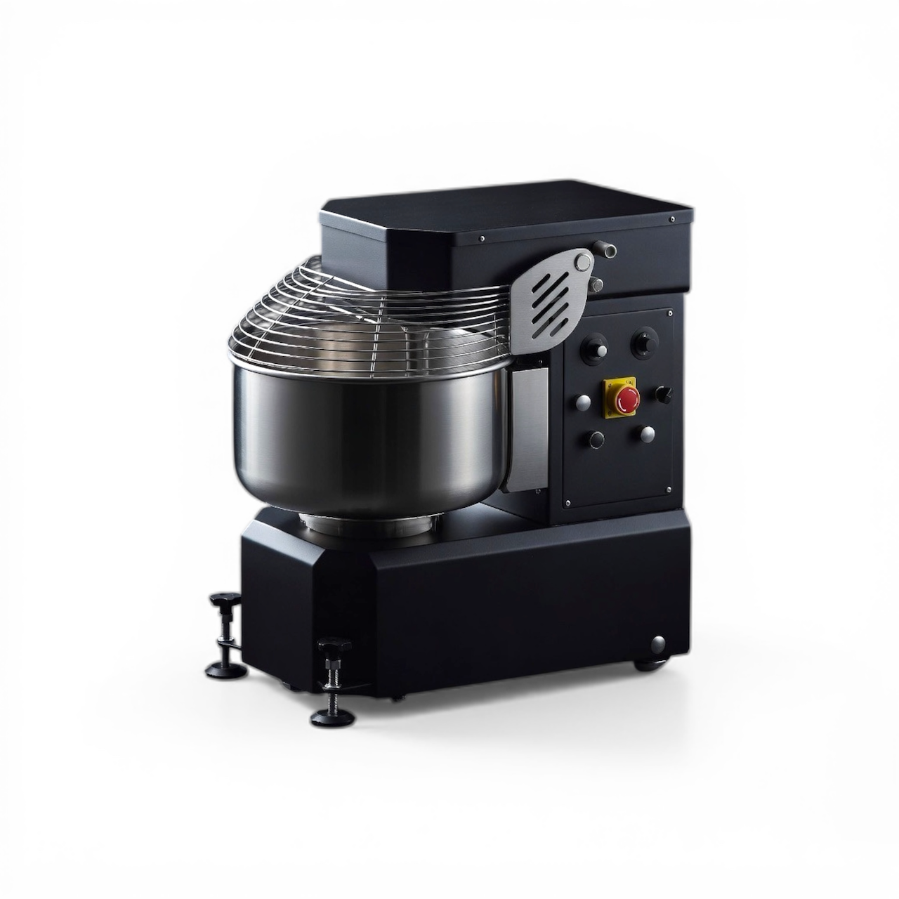 Sunmix Flat Line spiral dough mixer in black