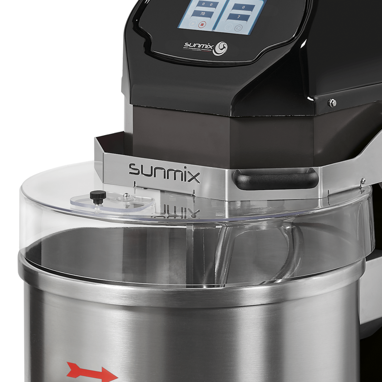 Sunmix Queen Line 60kg Spiral Dough Mixer - Single Phase - Pizza Solutions