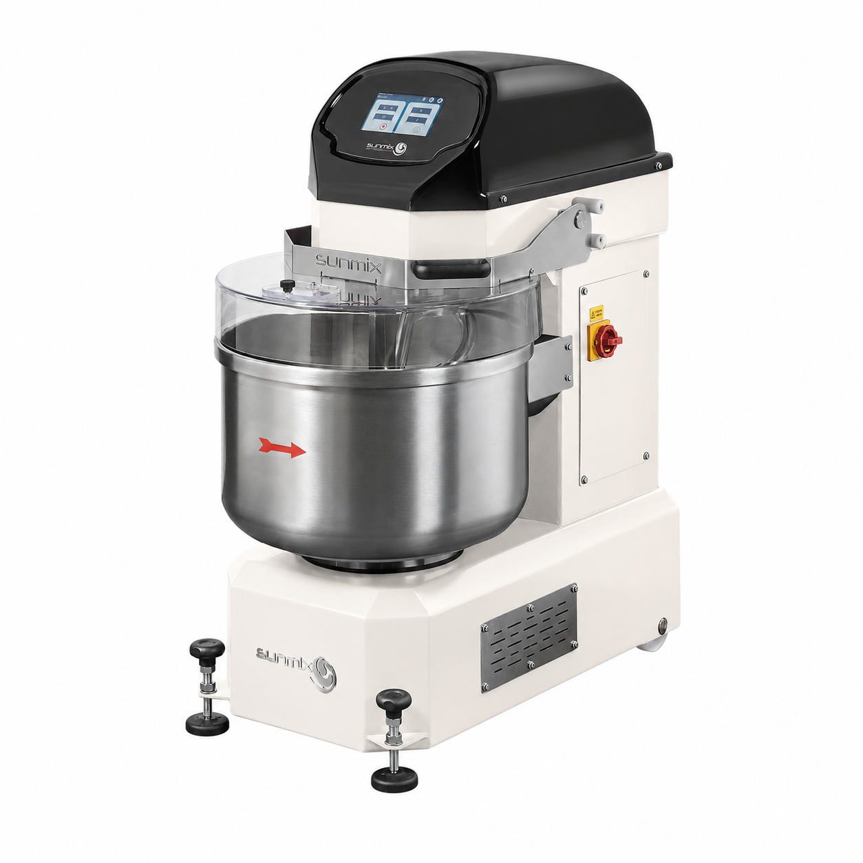 Sunmix Queen Line spiral dough mixer in white
