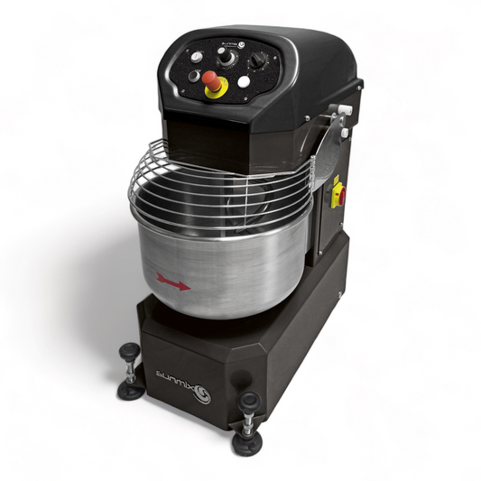 Sunmix Top Line spiral dough mixer in black