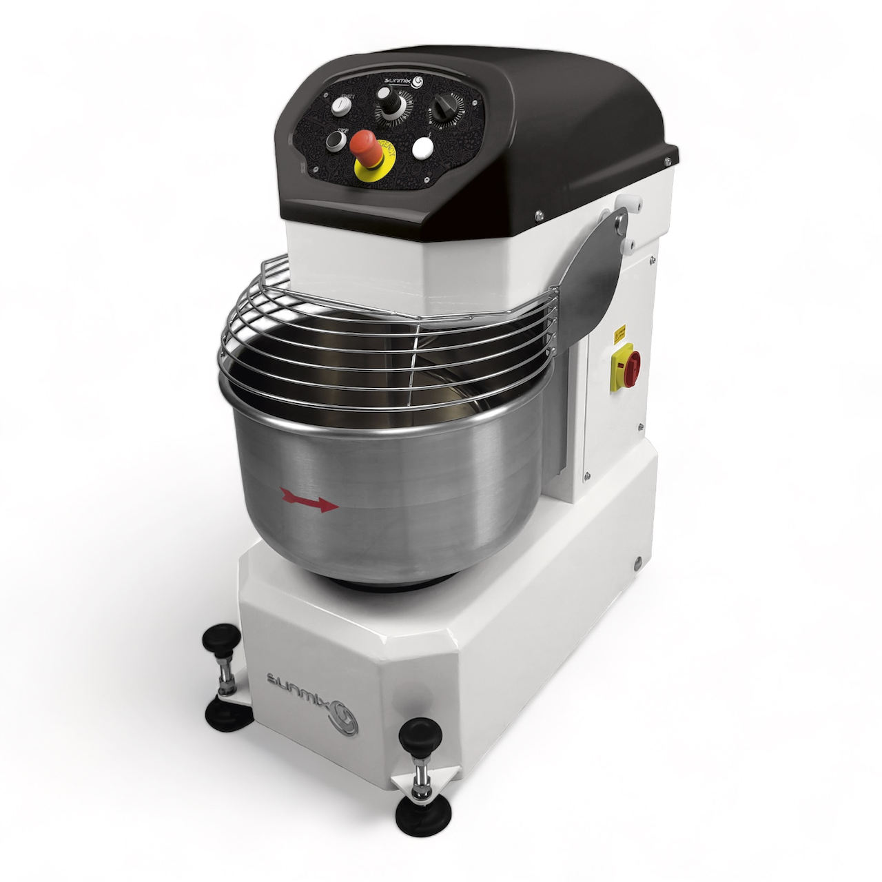 Sunmix Top Line spiral dough mixer in white