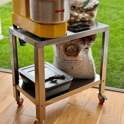 SUNMIX SPIRAL MIXER TROLLEY - Pizza Solutions